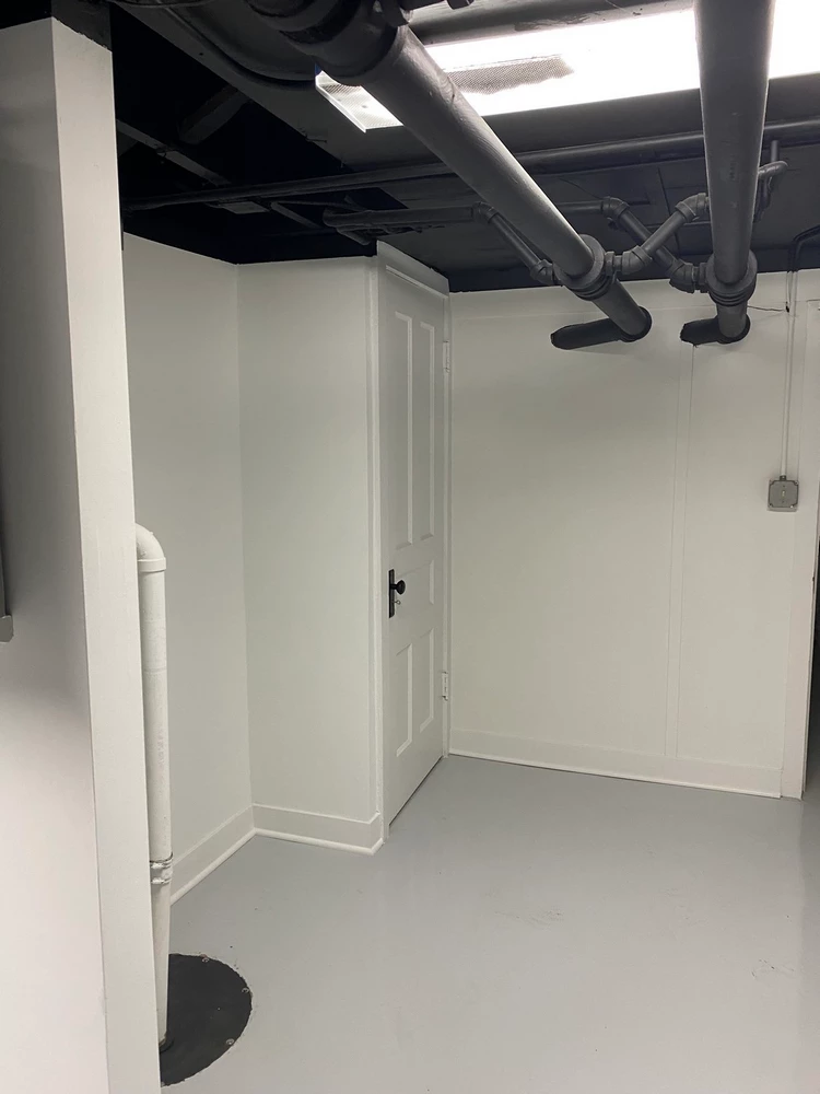 basement concrete refinishing